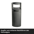 Akku-Messerhäcksler REDAXXO 36/25 36 V für Äste bis 25 mm mit 3 Wendemessern 55 L Fangsack