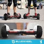 Offroad Hoverboard HX510 8,5 Zoll mit 700 W Dual-Motor Bluetooth App-Steuerung LED und 120 kg Belastbarkeit