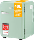 Mini Kühlschrank 40L Retro Design FA-5172-3-GL 40 Liter freistehend kompakt ohne Gefrierfach