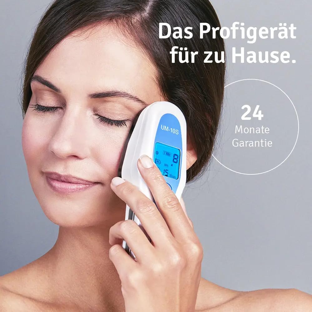 Ultraschalltherapiegerät mit 1 MHz und 3 MHz Doppelsonde kabelgebunden für Gesicht und Körper