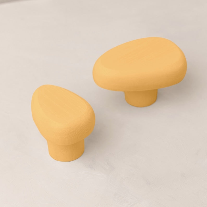 Tropfen Wandhaken aus Eschenholz, 5 x 7 cm oder 7 x 10 cm, Matte Farbe