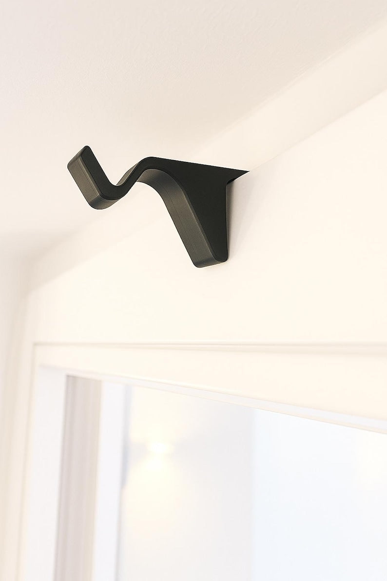 Fensterhaken Halterung für Fensterschmuck, 3D-Druck, 6 cm/11 cm, 9 Farben, Rahmengröße 14-20 mm