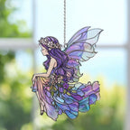 Acryl Suncatcher Fensterbild Wohnkultur Fee Geschenk