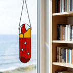 Mond Glasmalerei-Vermehrungsstation, hängende Knospenvase, Suncatcher, Luftpflanzenhalter